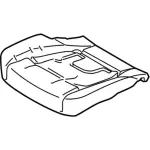 HL3Z63632A22E - Body: Seat Cushion Pad for Ford: F-150 Image