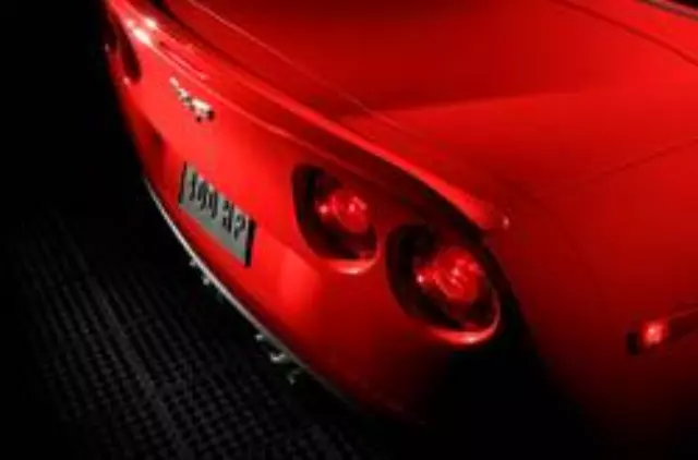 Spoiler - C6 Design - Crystal Red (89U) - GM (19166223)