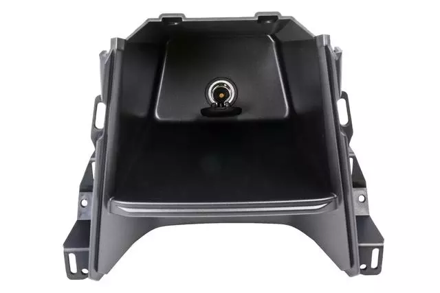 Jet Black Front Floor Console Accessory Trim Plate - GM (23418015)