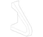 1728850416 - Attachment Parts: Stiffener for Mercedes-Benz Image