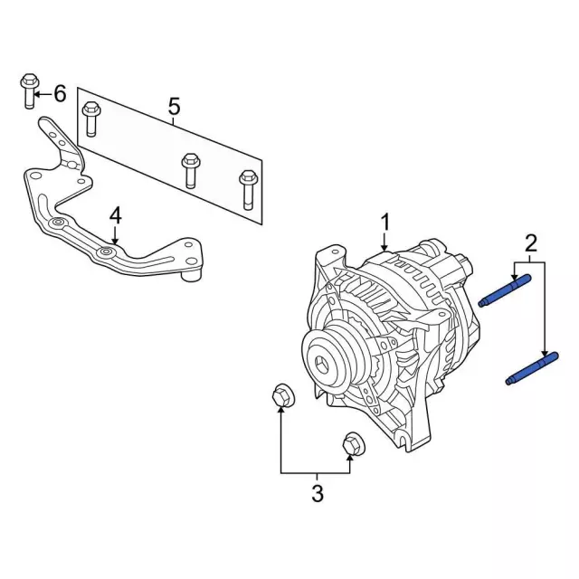 Manifold Stud - Ford (W715713-S900)