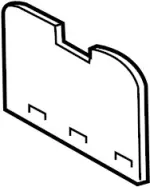 849551BB0A - Body: Lid for INFINITI: QX50 Image