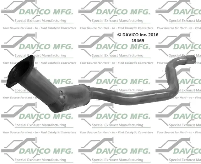 19469 - Exhaust: Direct Fit Catalytic Converter for DAVICO CONVERTERS Image