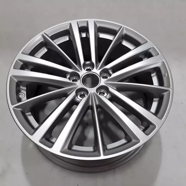 28111FJ020 - : 2012-2016 Subaru Impreza 15-spoke 17" Aluminum Alloy Rim Wheel Silver for Subaru: Impreza Image