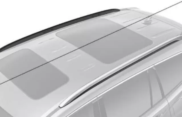 8L02TG7100B - Hauling: 2019-2022 Honda Pilot Roof Rail Caps Gloss Black - Caps Only for Honda: Pilot Image