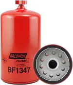 BF1347 - : Fuel/Water Separator Spin-on with Drain for Baldwin Image