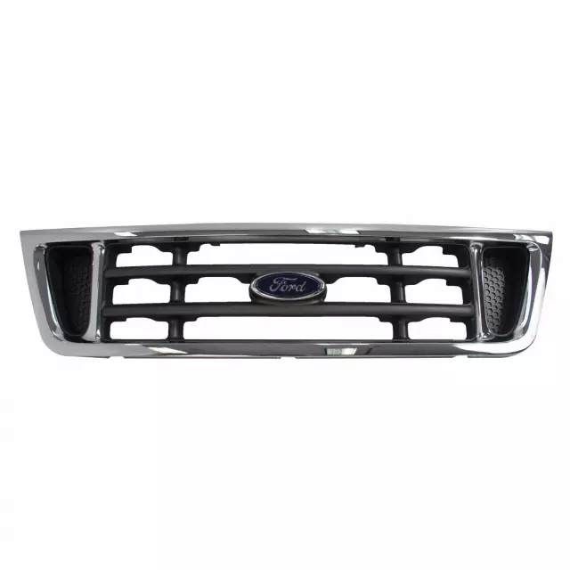 2C2Z8200AAD - Body: Grille for Ford: E-150, E-150 Club Wagon, E-250, E-350 Club Wagon, E-350 Super Duty, E-450 Super Duty Image