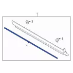 LJ6Z78101C36A - Body: Seal for Ford: Escape Image