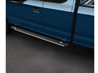 Step Bars, 5 Inch Angular, Painted Magnetic - Ford (FL3Z-16450-LC)