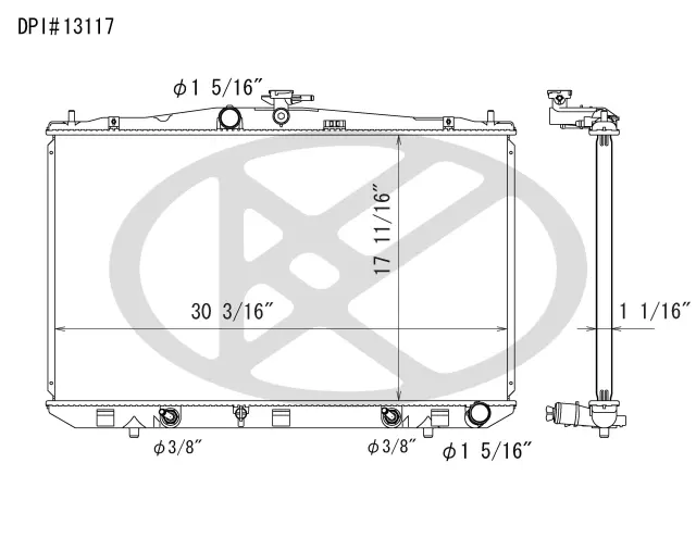 A13117 - Cooling Systems: Koyorad Radiator for Koyo Image