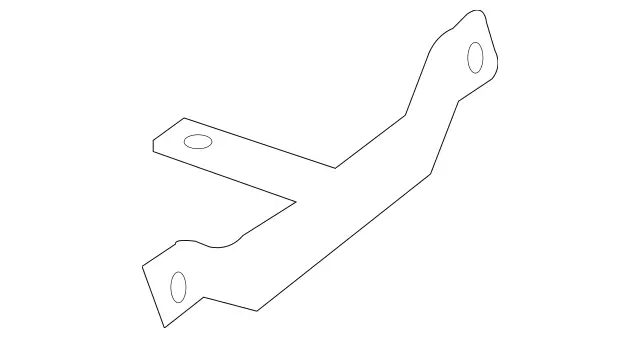 2166890041 - Heating and Ventilation: Holder for Mercedes-Benz: CL550, CL600, CL63 AMG, CL65 AMG Image image