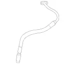 2219970152 - Springs, Suspension and Hydraulics: Hose for Mercedes-Benz Image