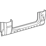 EL3Z15211A81A - Body: Outer Rocker Panel for Ford Image