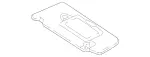 22281094007M85 - : Sun-Visor for Mercedes-Benz Image