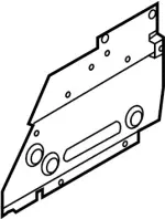 295K61MG0A - : Side Cover for INFINITI: M35h Image