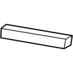 1C3Z2825532APTM - Body: Body Side Molding for Ford: F-250 Super Duty, F-350 Super Duty Image