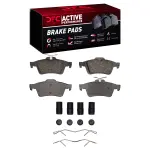 1115109501 - : DFC Active Perform Pads and Hardware Kit for DYNAMIC FRICTION Image
