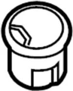 K23149X031 - Body: Weatherstrip Cap for INFINITI: M30 Image