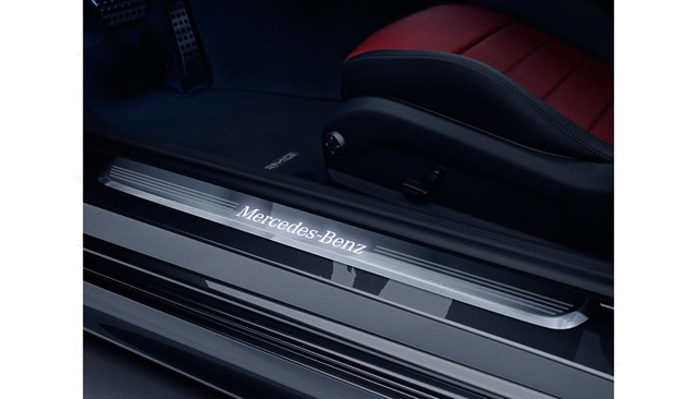 2056805111 - : Door Sill Panel, Illuminated, Front for Mercedes-Benz Image