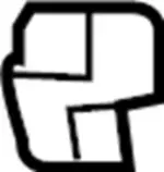 769595DA1A - Body: Lower Quarter Trim Clip for Infiniti Image