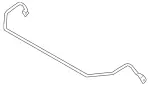 1703260165 - Springs, Suspension and Hydraulics: Torsion Bar for Mercedes-Benz: SLK230, SLK320 Image
