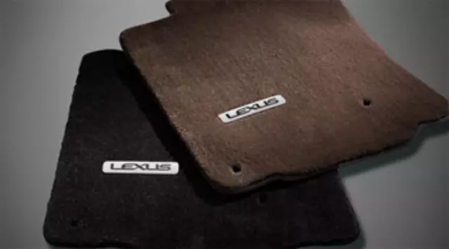 PT9266010340 - : Carpet Floor Mats - With Third Row - Brown for Lexus: GX460 Image