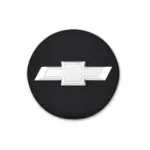 19300061 - Wheels: Center Cap - Black with Silver Bowtie Logo for Chevrolet: Camaro, Impala, Malibu, SS, Volt Image
