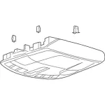 DP5Z54519A70BG - : Overhead Console for Ford Image
