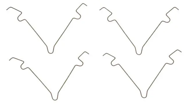 H6012 - Brakes &amp; Brake Parts: Raybestos R-Line Brake Pad Drag Reduction Clip for Raybestos Brakes Image