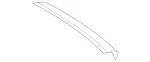 9106510400 - Body: Rear Header for Mercedes-Benz: Sprinter 1500, Sprinter 2500, Sprinter 3500, Sprinter 3500XD, Sprinter 4500 Image