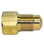 BLF33C - : Brass Adapter, Female(3/8-24 Inverted), Male(M12x1.0 Bubble), 1/card for AGS Image