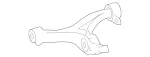 2513302007 - Front Axle: Transverse Control Arm for Mercedes-Benz: R320, R350, R500 Image