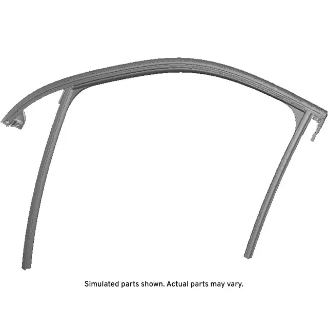 84833181 - : Front Driver Side Door Window Weatherstrip for Chevrolet: Traverse, Traverse Limited Image