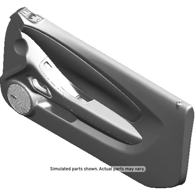 92244665 - : Max Green Front Passenger Side Door Trim Panel for GM Image
