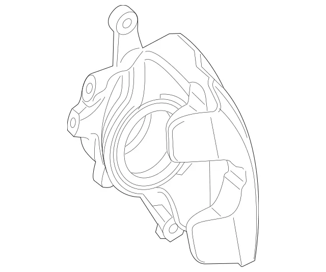 257421100065 - Brakes: Fixed Caliper for Mercedes-Benz: CLS53 AMG, E53 AMG Image image