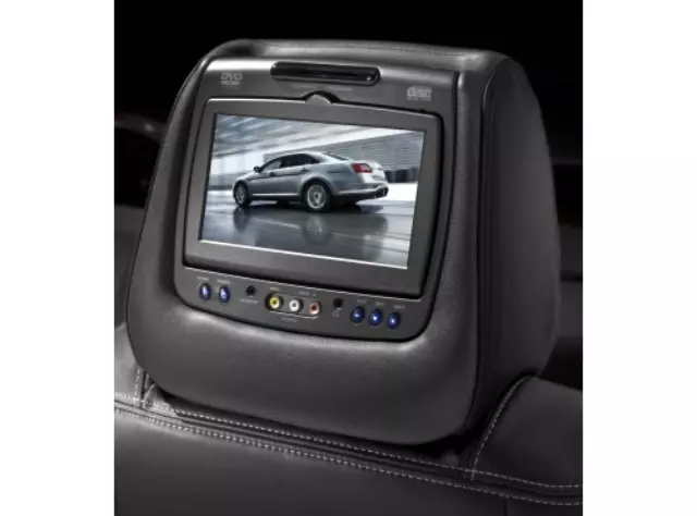 VBE5Z10E947CC - Electronics: DVD By Invision, Dual Head Restraint, Leather for Ford: Fusion Image