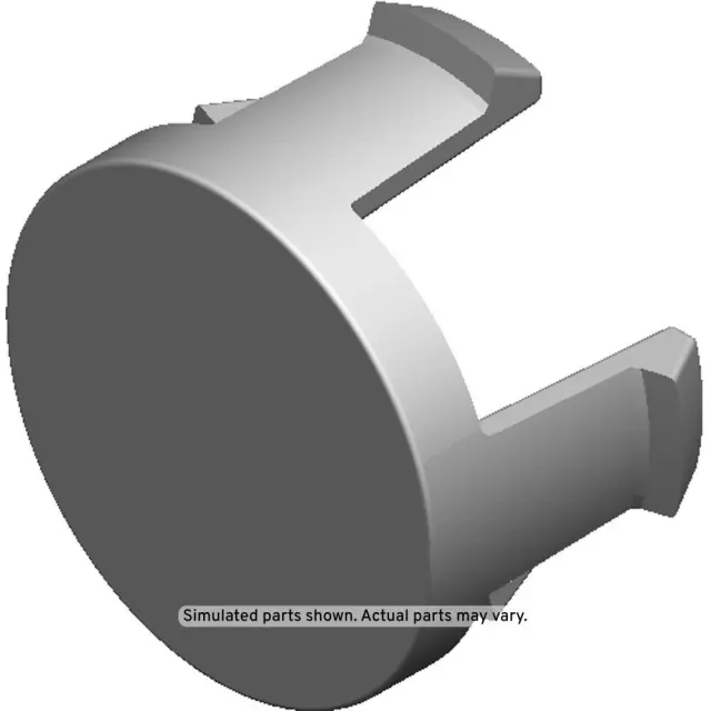 Black Rear Seat Actuator Finish Cover Bolt Cap - GM (84410640)