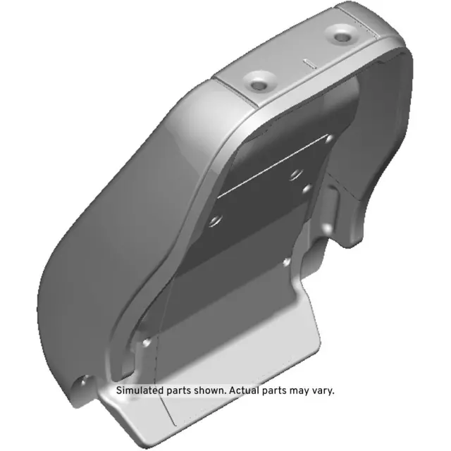 20772086 - Body: Seat Back Pad for Cadillac: Escalade, Escalade ESV, Escalade EXT | Chevrolet: Avalanche, Silverado 1500, Silverado 2500 HD, Silverado 3500 HD, Suburban 1500, Suburban 2500, Tahoe | GMC: Sierra 1500, Sierra 2500 HD, Sierra 3500 HD, Yukon, Yukon XL 1500, Yukon XL 2500 Image