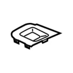 CV6Z5804567DA - Body: Trim Bezel Bezel for Ford: Focus Image