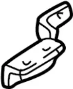 2803810Y05 - : Radio Bracket for INFINITI: J30 Image