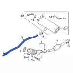 LX6Z5230V - : Center Pipe for Ford: Escape Image