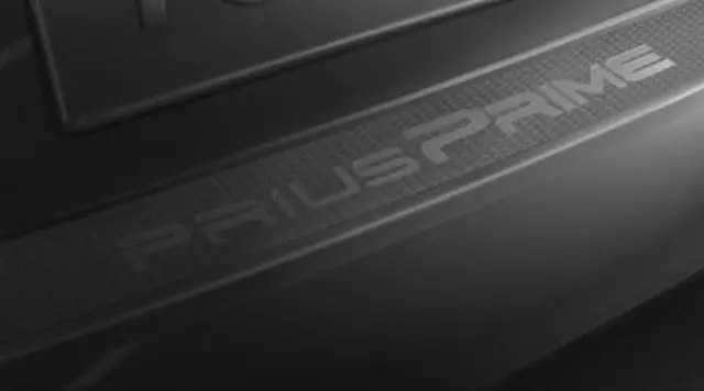 PT74747170 - Exterior: 2017-2022 Toyota Prius Prime - Bumper Appliqu?, Rear, Textured for Toyota: Prius Prime Image