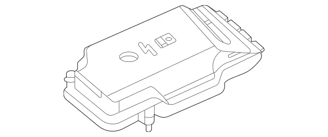 167540460164 - Electrical Equipment and Instruments: Cover, Equipment Cmprt for Mercedes-Benz: GLE350, GLE450, GLE450e, GLE53 AMG, GLE580, GLE63 AMG S, GLS450, GLS580, GLS63 AMG, Maybach GLS600 Image image