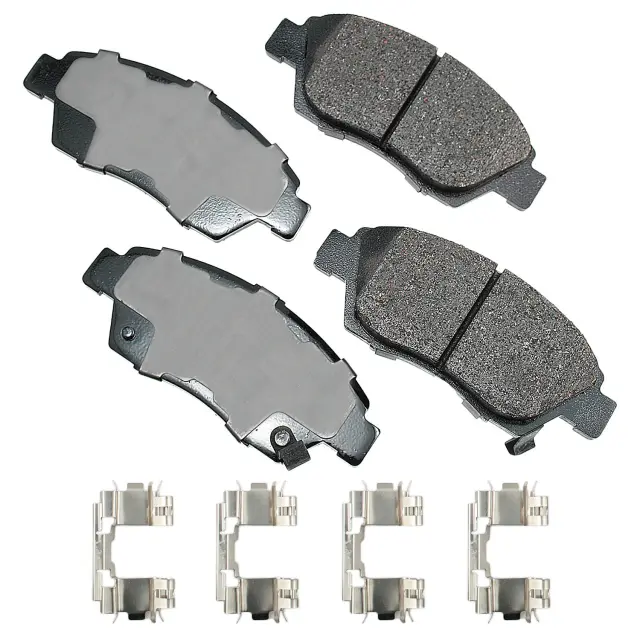 ACT621A - : Akebono ProACT Ultra Premium Ceramic Disc Brake Pad Kit for AKEBONO Image