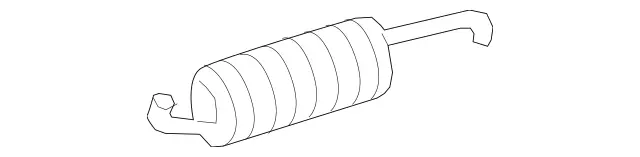 2237572100 - Rear-End Door/Trunk Lid/Liftgate: Extension Spring for Mercedes-Benz: 350SD, Maybach S580, Maybach S680, S500, S580, S580e, S63 AMG E Performance Image image