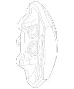 2224215298 - : Fixed Caliper for Mercedes-Benz: S450, S550e Image