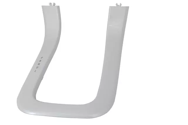 Ceramic White Metallic Front Floor Console Applique - GM (22858478)
