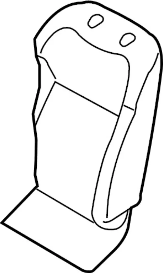 876701CC3A - Body: Seat Back Cover for INFINITI: FX35, FX37, FX50, QX70 Image