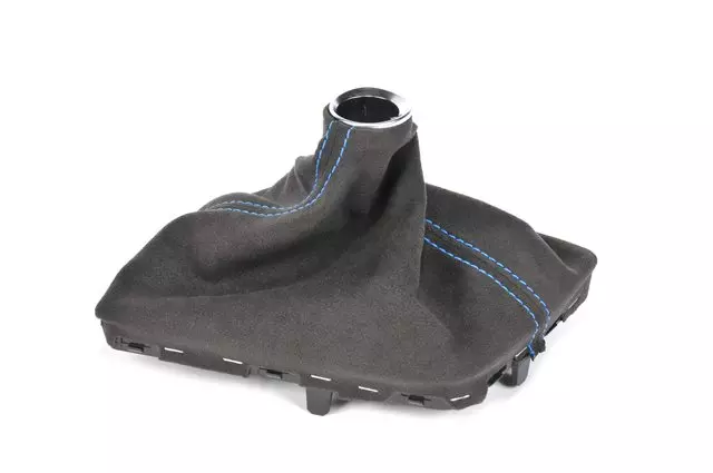 84031140 - : Jet Black Suede Manual Transmission Control Lever Boot for GM Image