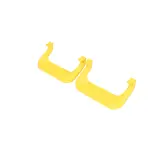 128227 - : Super Hoop; Assist/Side Step; XP7 Safety Yellow Powder Coat; Pair for Carr Image